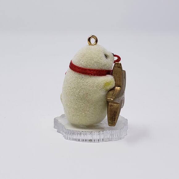 1990 Hallmark Little Seal #2 Miniature Little Frosty Friends Keepsake Ornament - Picture 8 of 9